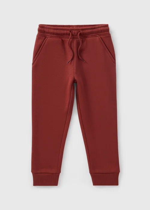 Boys Rust Plain Jogging Bottoms (1-7yrs) - 1 half year to 2 Image 1