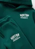 Boys Green Boston Hoodie & Jogging Bottoms Set (1-7yrs) - 1 to 1 half years Image 2
