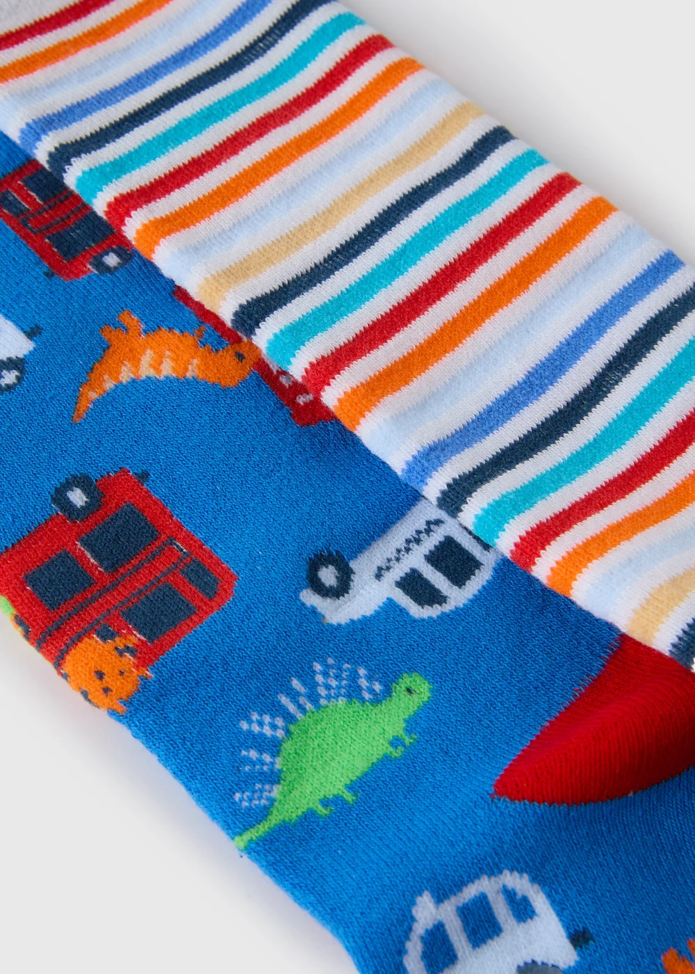 Boys Multicolour Welly Socks (Younger 6-Older 6.5) - 4-6.5 Image 2