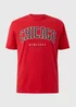 Red Chicago Varsity T-Shirt - S Image 2