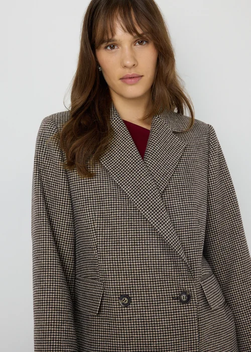 Papaya Petite Black Check Blazer - 6 Image 1
