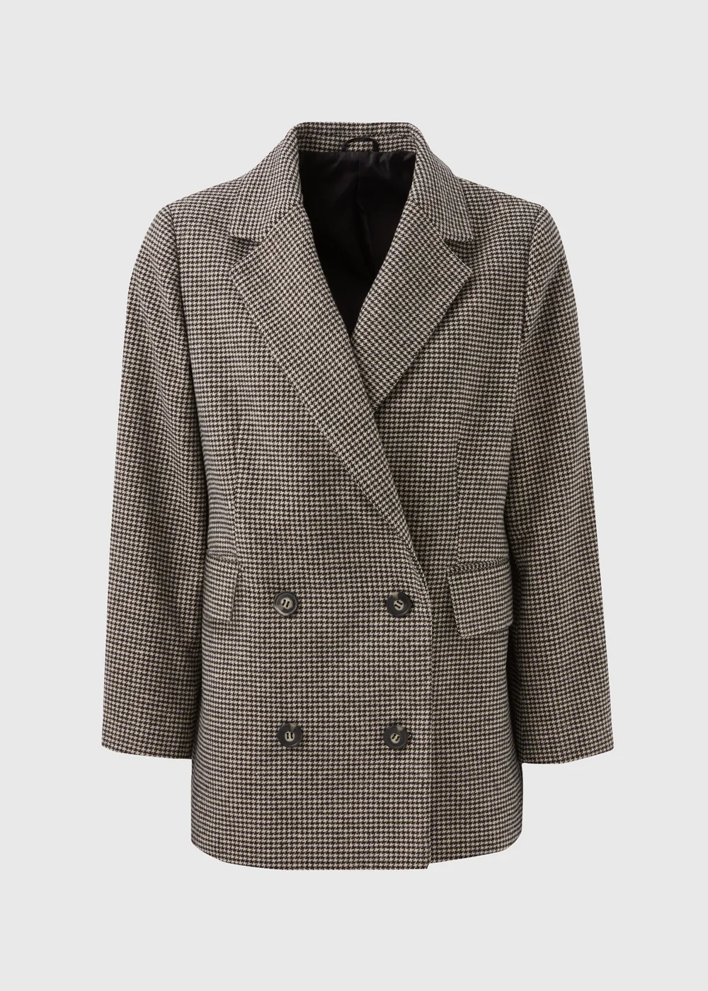 Papaya Petite Black Check Blazer - 6 Image 2