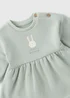 Baby Green Bunny Sweater Dress (Newborn-23mths) - Newborn Image 2