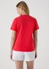 Red Football T-Shirt - Size 8 Image 2