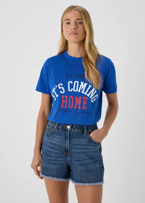 Blue Football T-Shirt - 8 Image 3