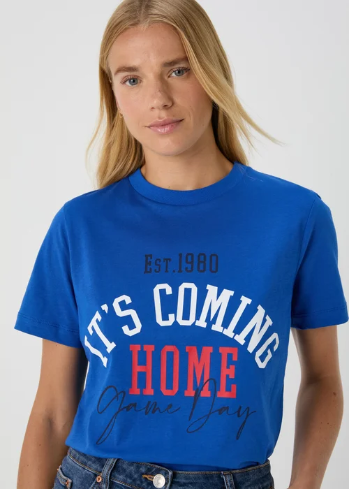 Blue Football T-Shirt - 8 Image 1
