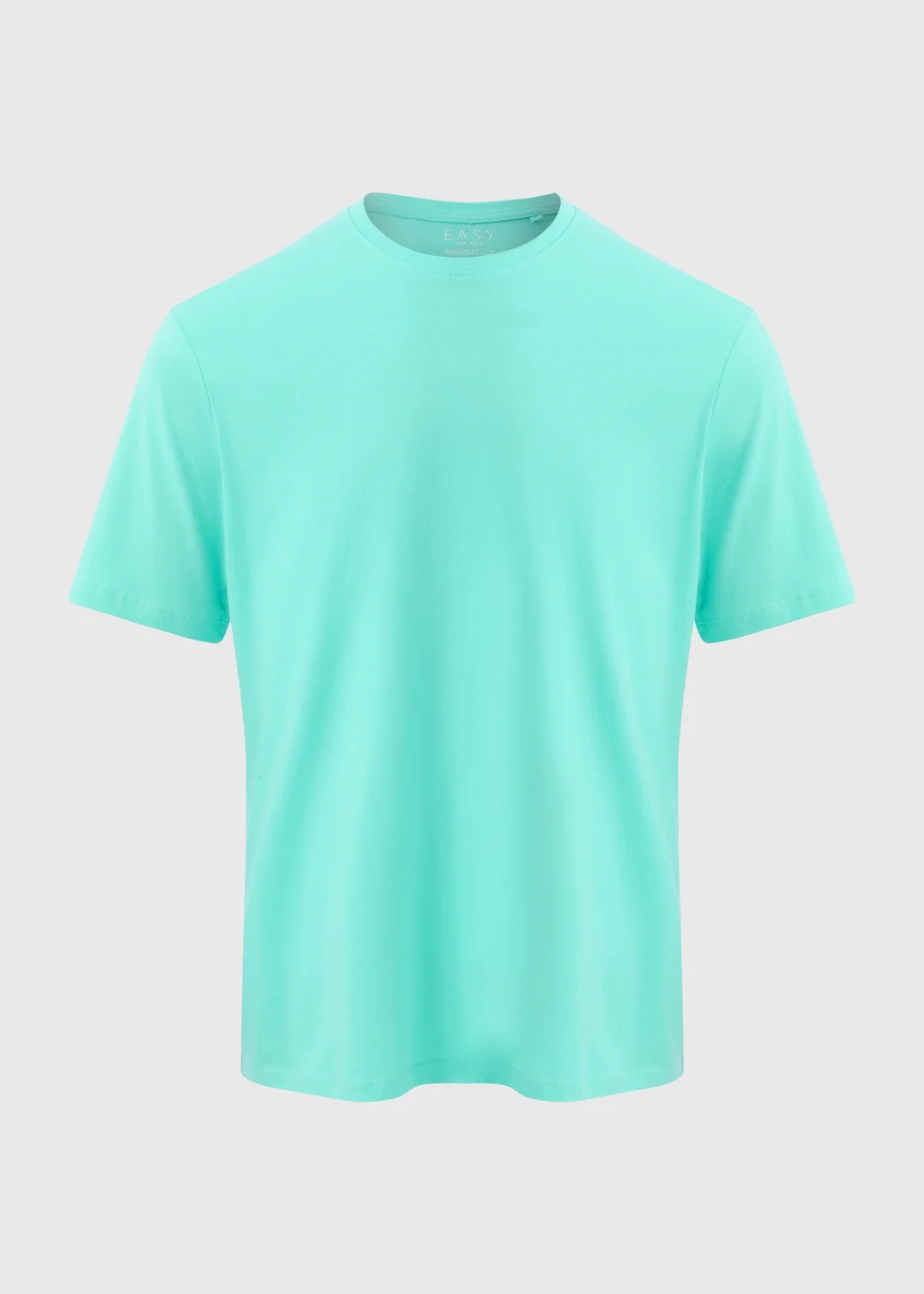 Turquoise Essential Crew Neck T-Shirt - S Image 4