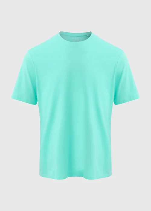 Turquoise Essential Crew Neck T-Shirt - S Image 4