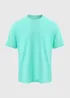 Turquoise Essential Crew Neck T-Shirt - S Image 4