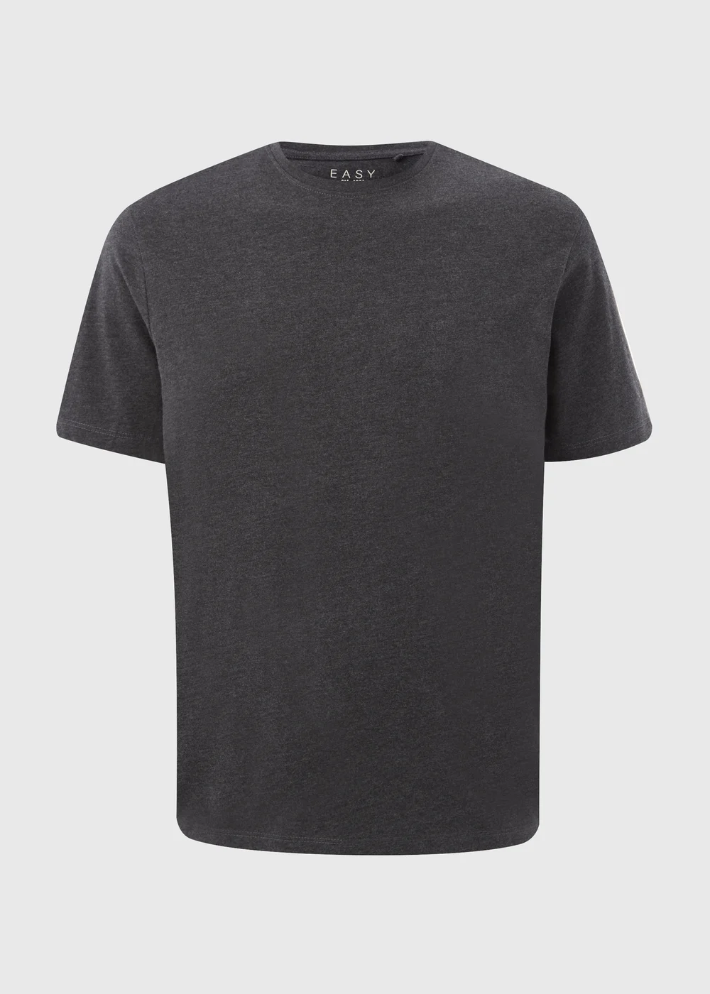 Charcoal Essential Crew Neck T-Shirt - S Image 4