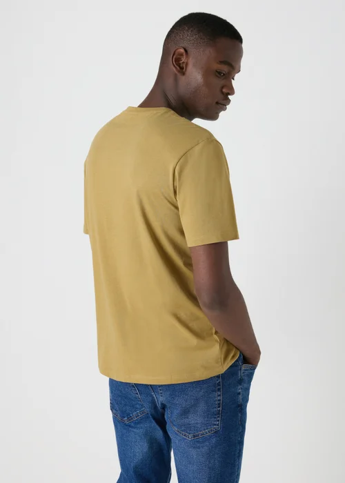 Mustard Essential Crew Neck T-Shirt - S Image 2