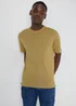 Mustard Essential Crew Neck T-Shirt - S Image 1
