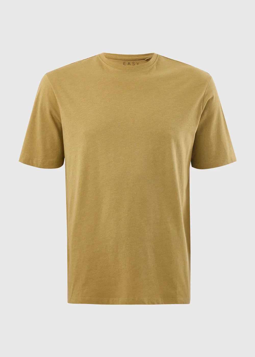 Mustard Essential Crew Neck T-Shirt - S Image 4