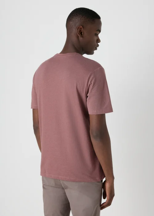 Pink Essential Crew Neck T-Shirt - S Image 2