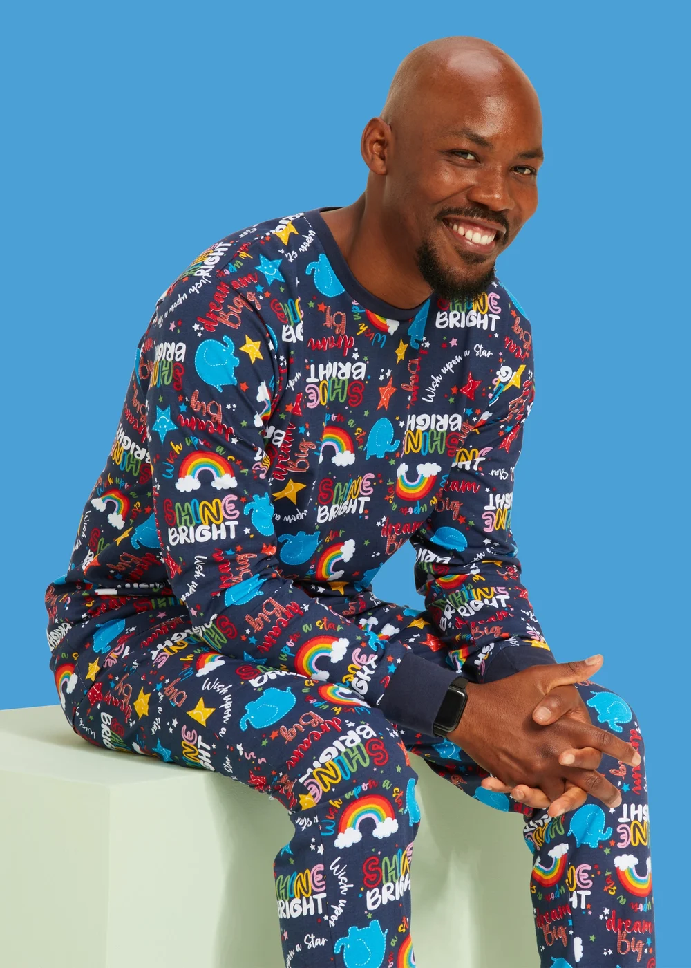 Alder Hey Adults Navy Pyjama Set - Extra small Image 2