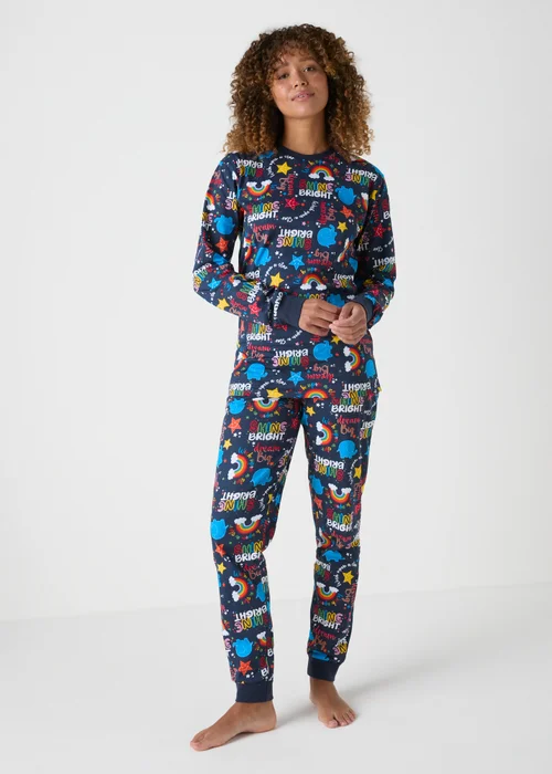 Alder Hey Adults Navy Pyjama Set - Extra small Image 3