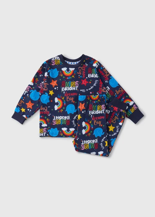 Alder Hey Kids Navy Pyjama Set (2-13yrs) - Age 2 - 3 Years Image 1
