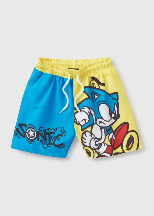 Sonic Kids Blue Swim Shorts (2-9yrs) - 2-3 Yrs Image 1