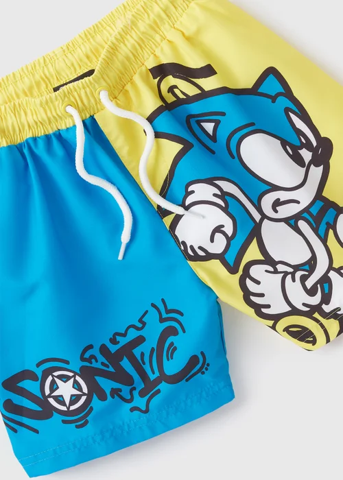 Sonic Kids Blue Swim Shorts (2-9yrs) - 2-3 Yrs Image 2