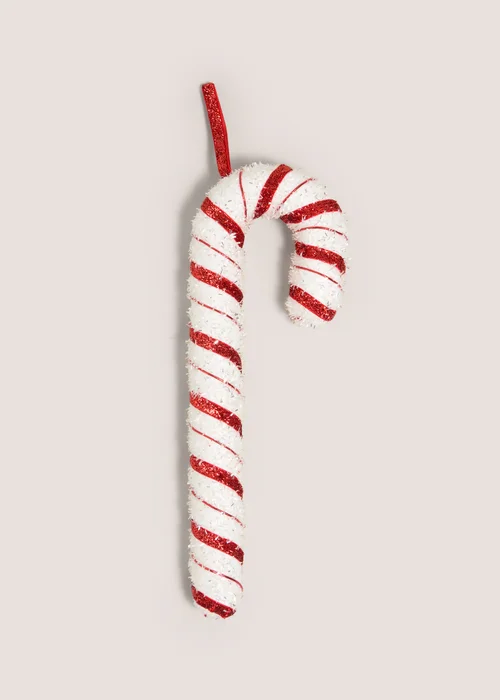 Red Oversized Candy Cane Decorations Image 1