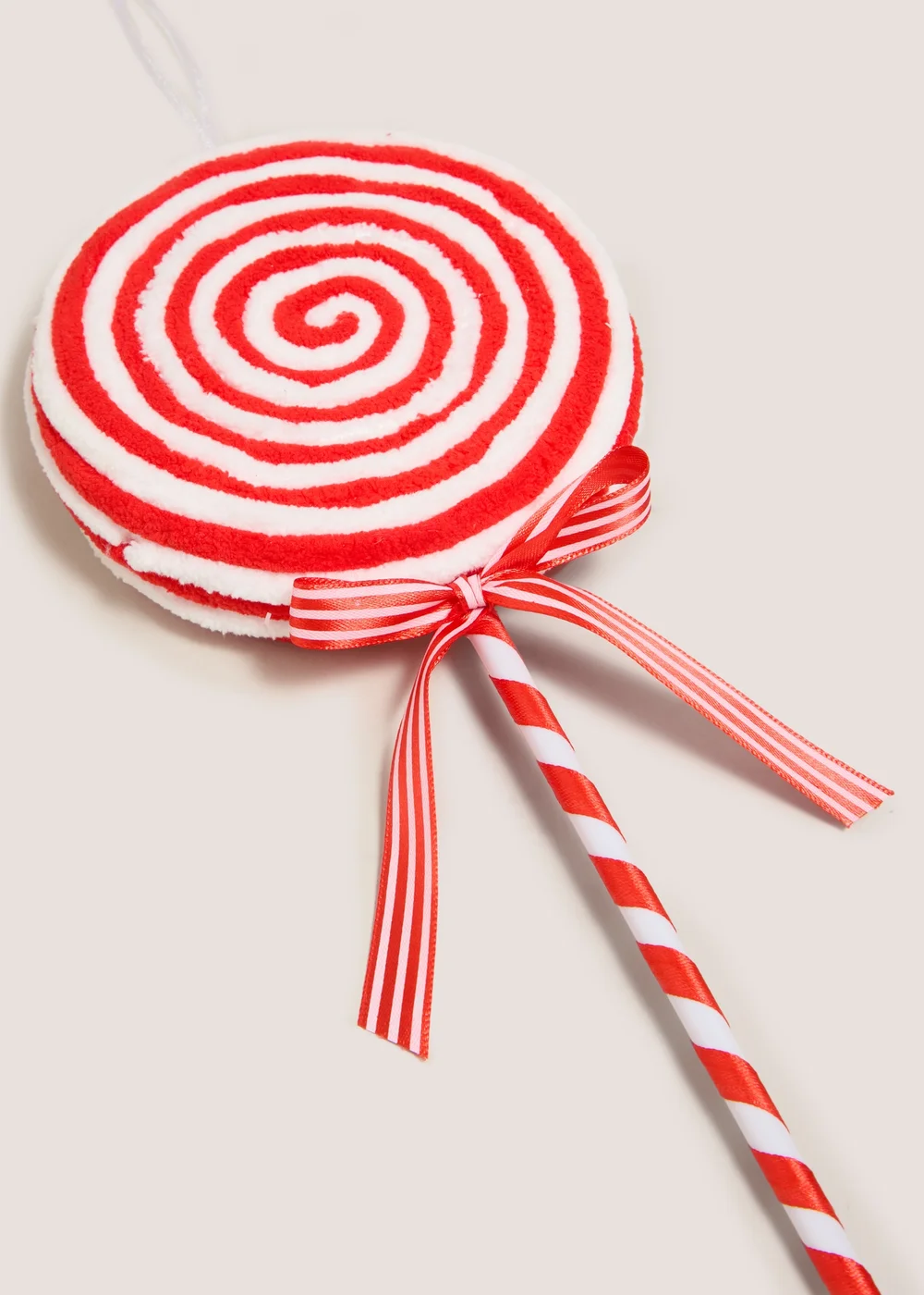 Red Oversized Lollipop Ornament Image 2