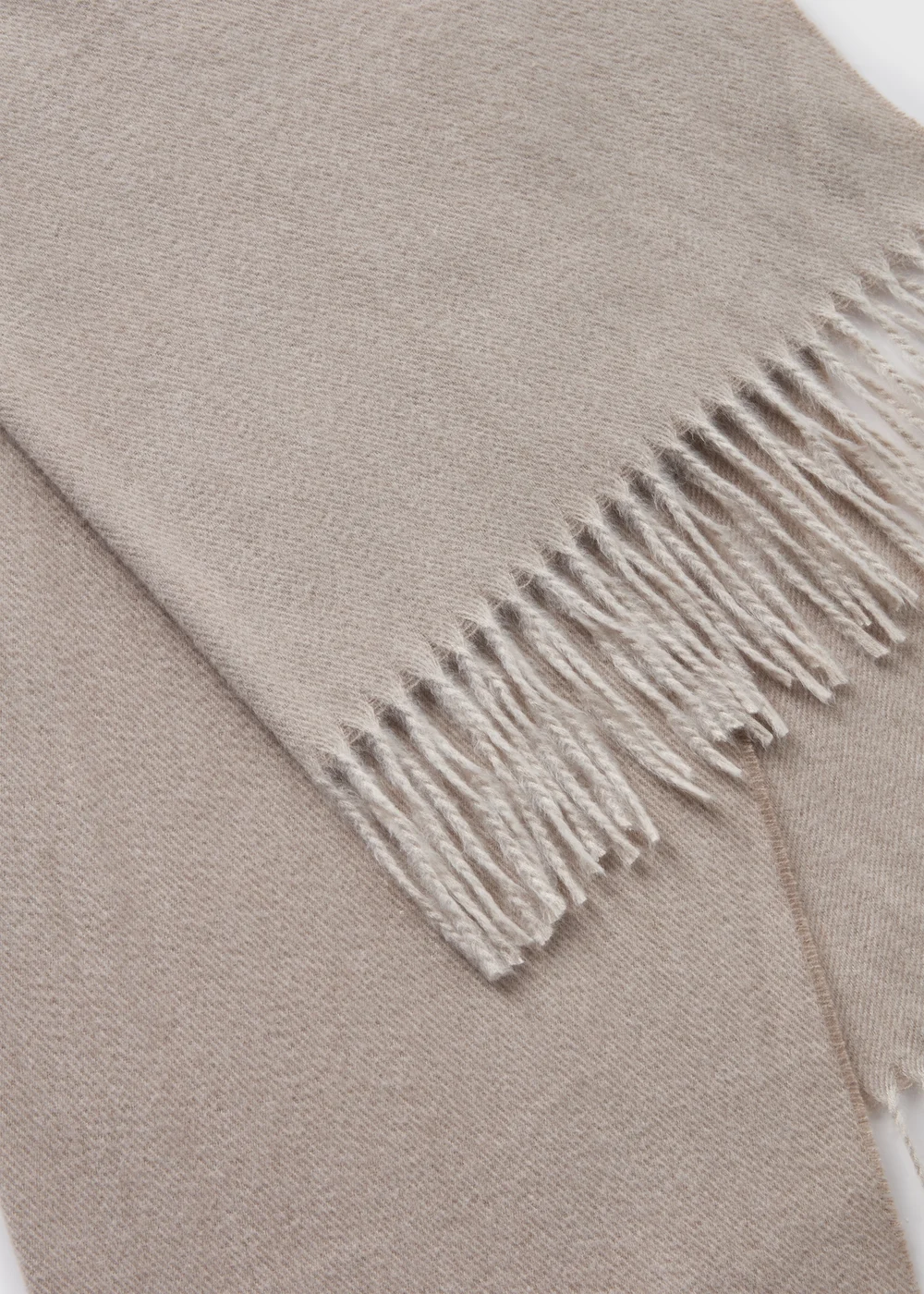 Oatmeal Mid Length Scarf - One Size Image 2
