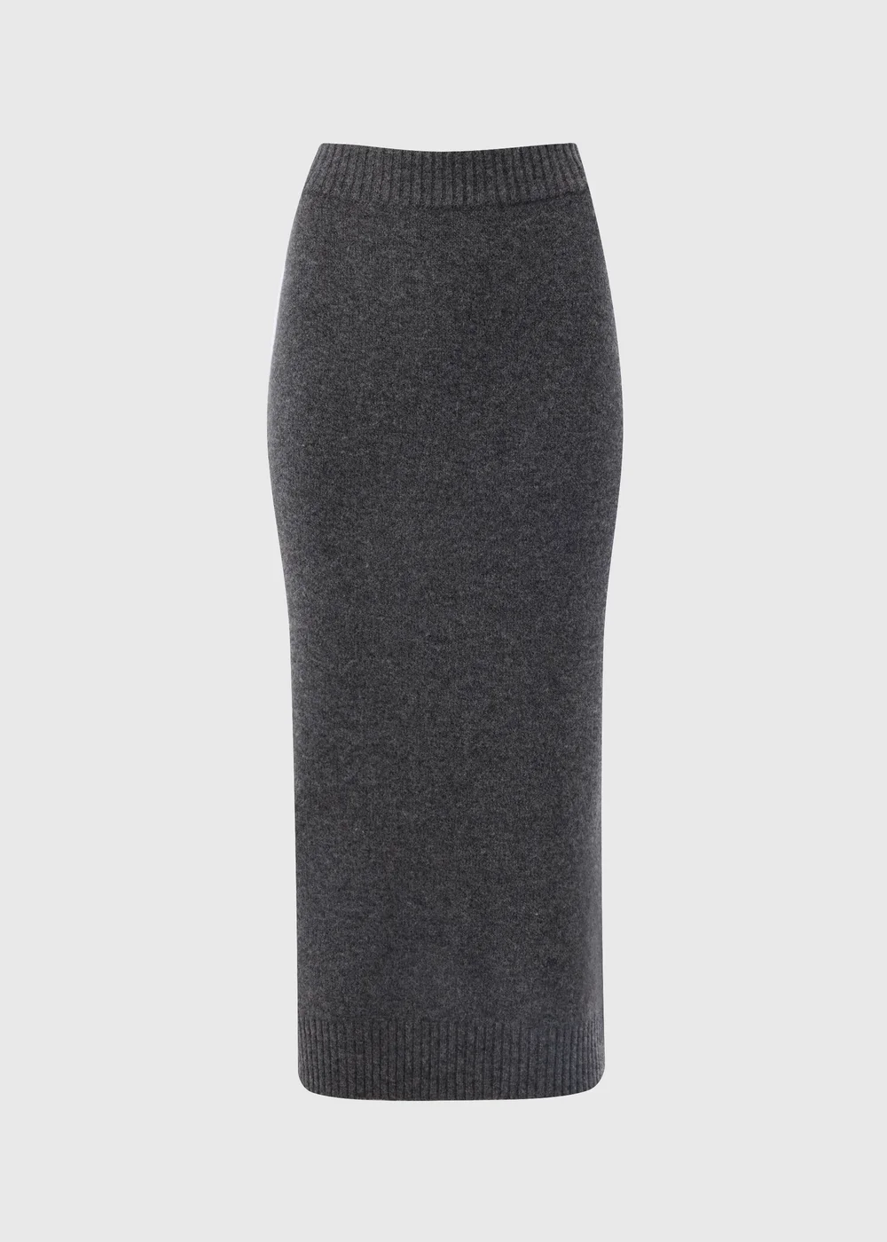 Charcoal Co-Ord Knitted Skirt - Extra small Image 4