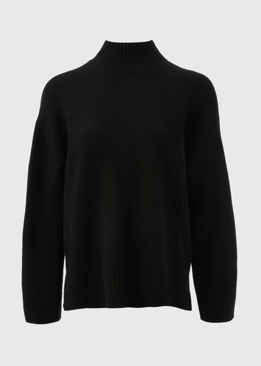 Black High Neck Jumper - XS Image 4