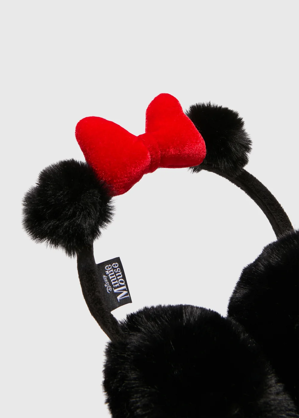 Disney Kids Black Minnie Mouse Earmuffs - One Size Image 2