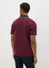 Burgundy Pocket Smart Polo Shirt - S Image 2