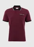 Burgundy Pocket Smart Polo Shirt - S Image 3