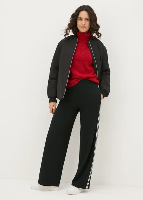 Red Roll Neck Jumper - XS Image 3