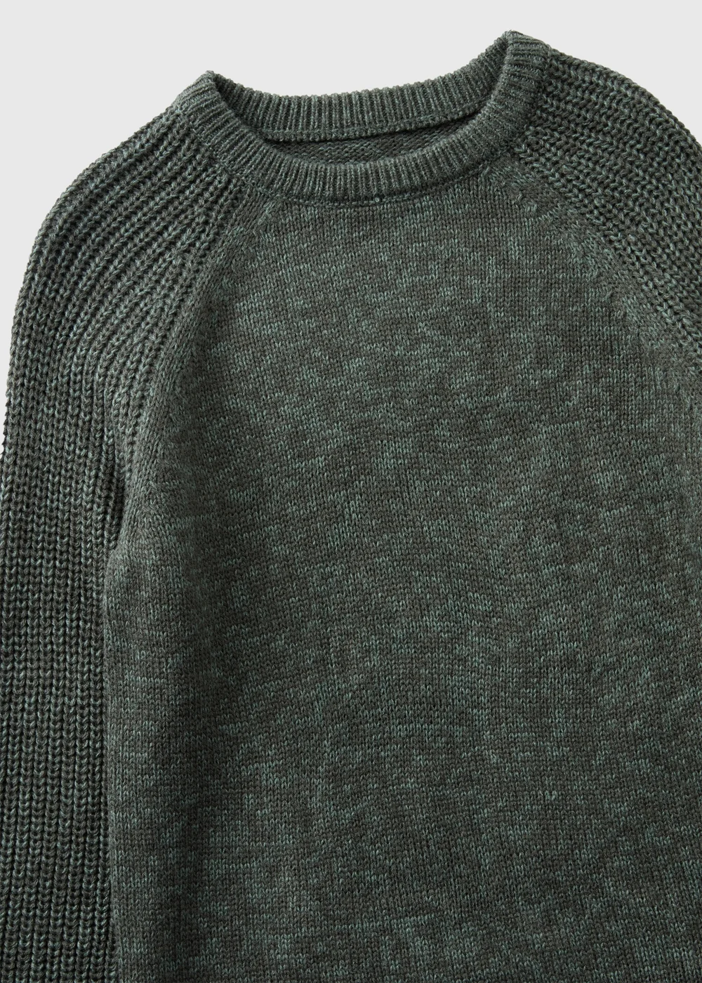 Boys Khaki Knit Jumper (7-15yrs) - 7 Yrs Image 2