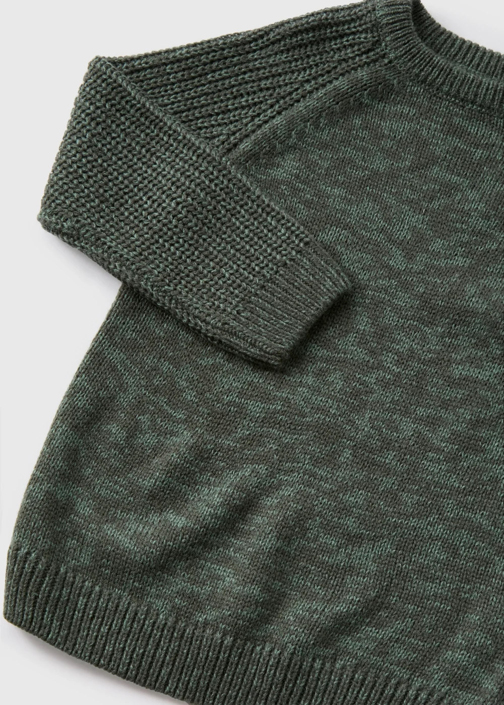 Boys Khaki Knitted Jumper (1-7yrs) - 1-1.5 Yrs Image 2