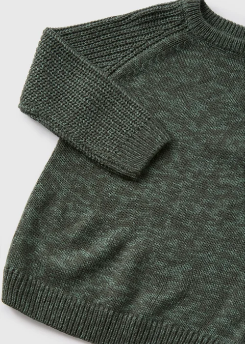Boys Khaki Knitted Jumper (1-7yrs) - 1-1.5 Yrs Image 2
