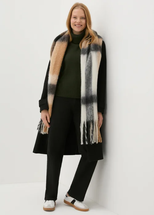 Dark Green Roll Neck Jumper - XS Image 3