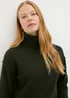 Dark Green Roll Neck Jumper - XS Image 2