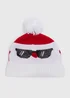White Cool Santa Hat - One Size Image 1