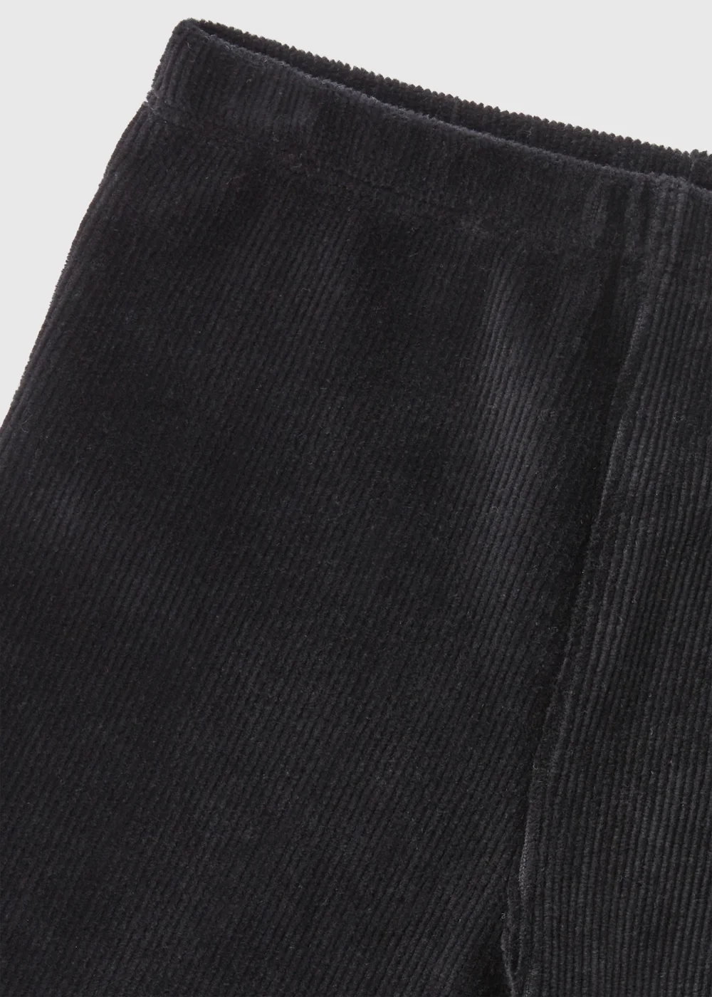 Girls Black Cord Leggings (1-7yrs) - 1 half year to 2 Image 2