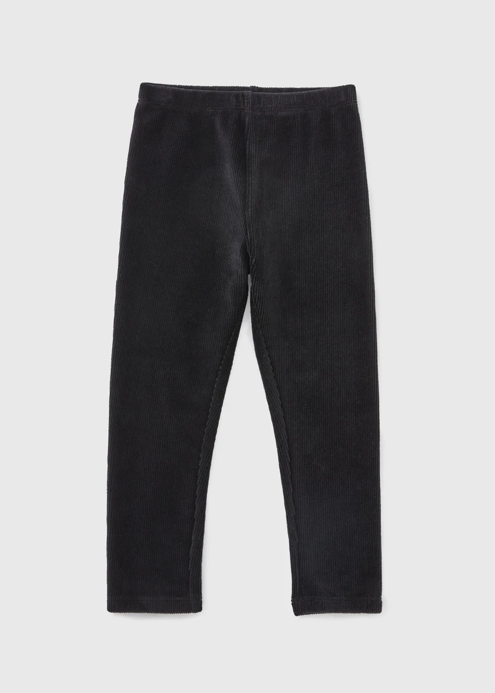 Girls Black Cord Leggings (1-7yrs) - 1 half year to 2 Image 1