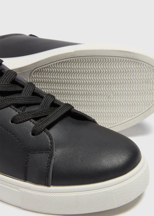 Black Court Trainers - Size 3 Image 2