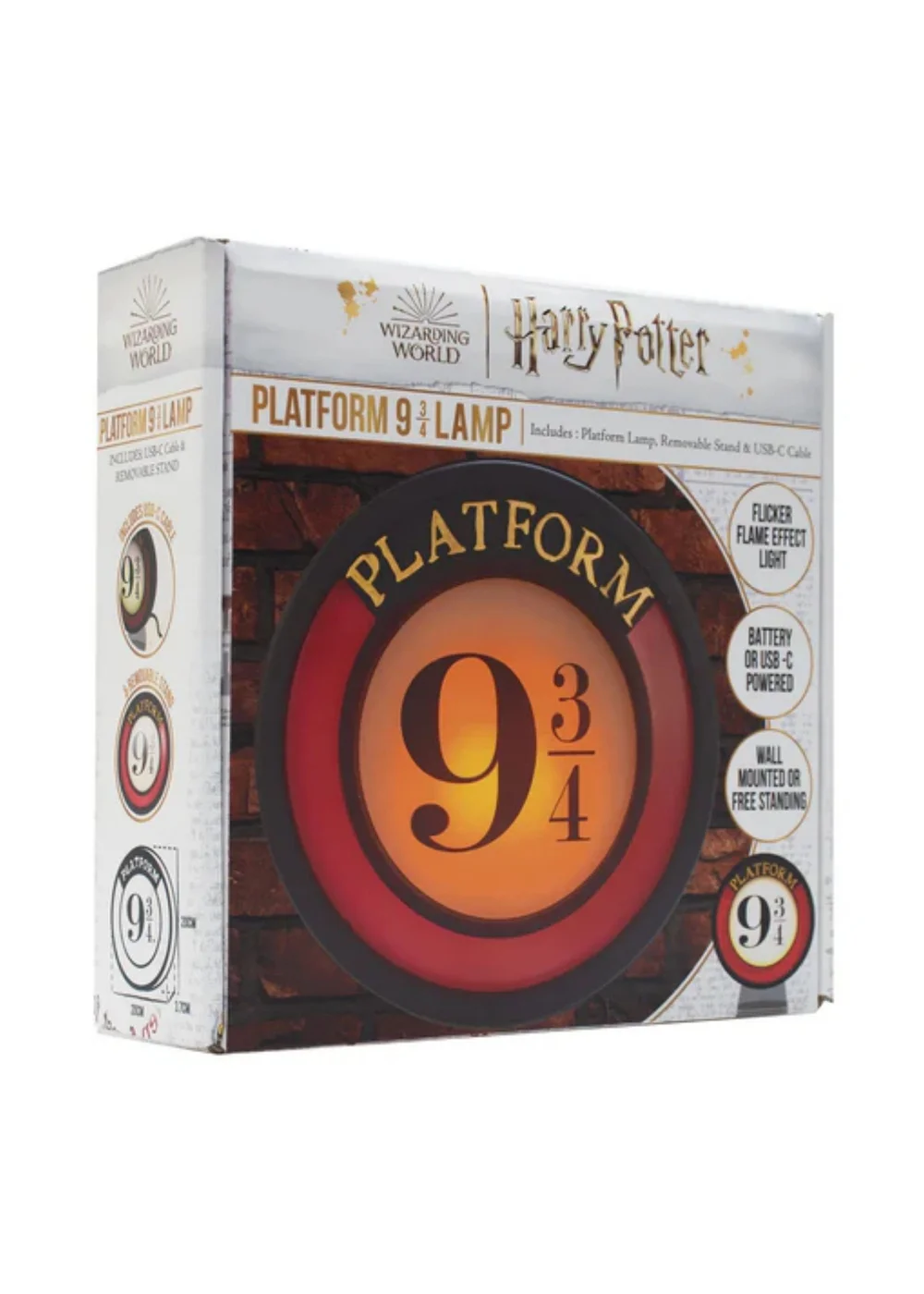 Harry Potter Light - Wall & Desk - Platform 9 3/4 - One Size Image 3