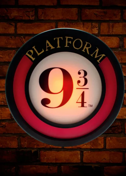 Harry Potter Light - Wall & Desk - Platform 9 3/4 - One Size Image 2