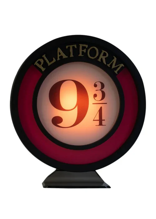Harry Potter Light - Wall & Desk - Platform 9 3/4 - One Size Image 1
