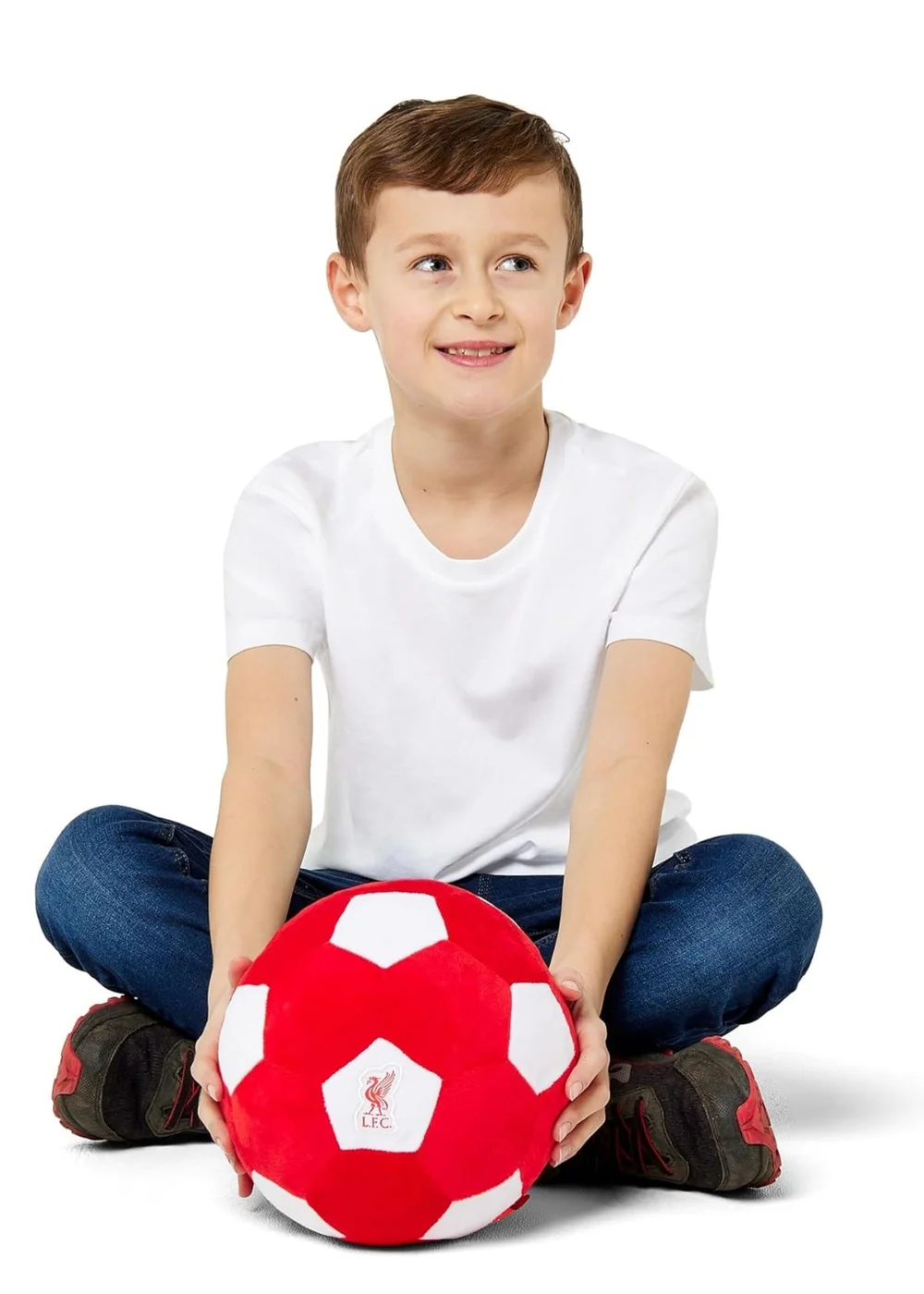 Liverpool FC Plush Size 5 Football - One Size Image 2