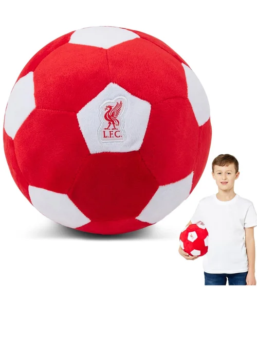 Liverpool FC Plush Size 5 Football - One Size Image 1