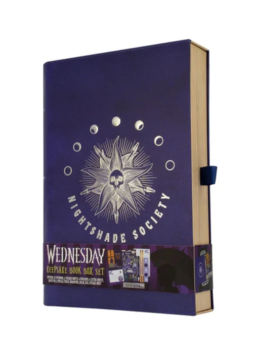 Wednesday Keepsake Box - Nightshade Book - One Size Image 1