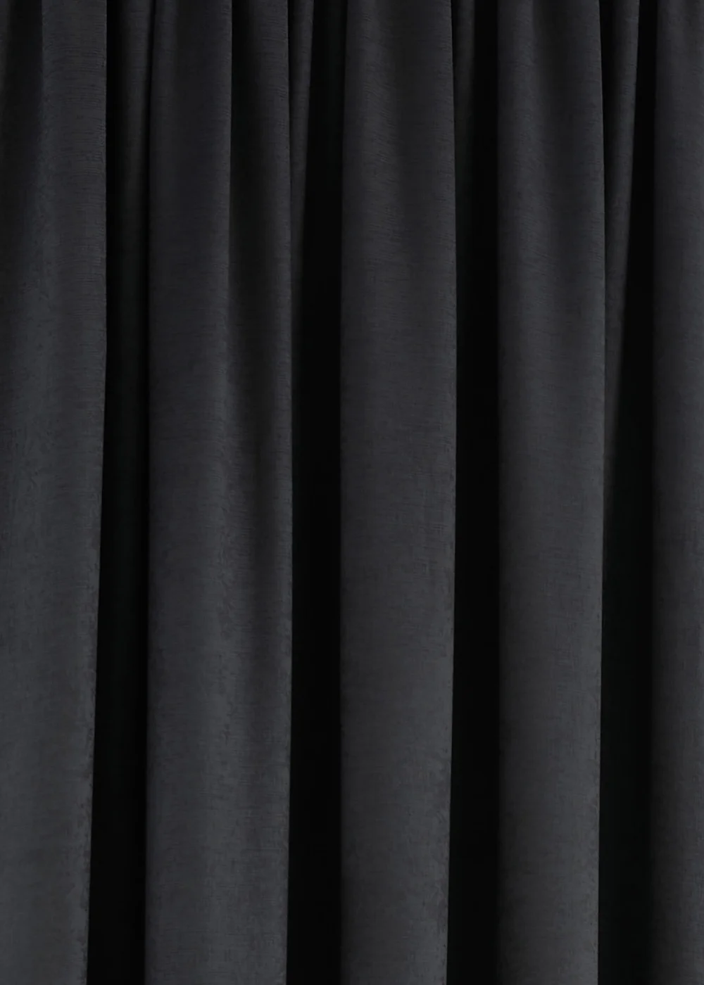 Fusion Galaxy Dimout Black Pencil Pleat Curtains - 46W X 54D (117x137cm Image 4