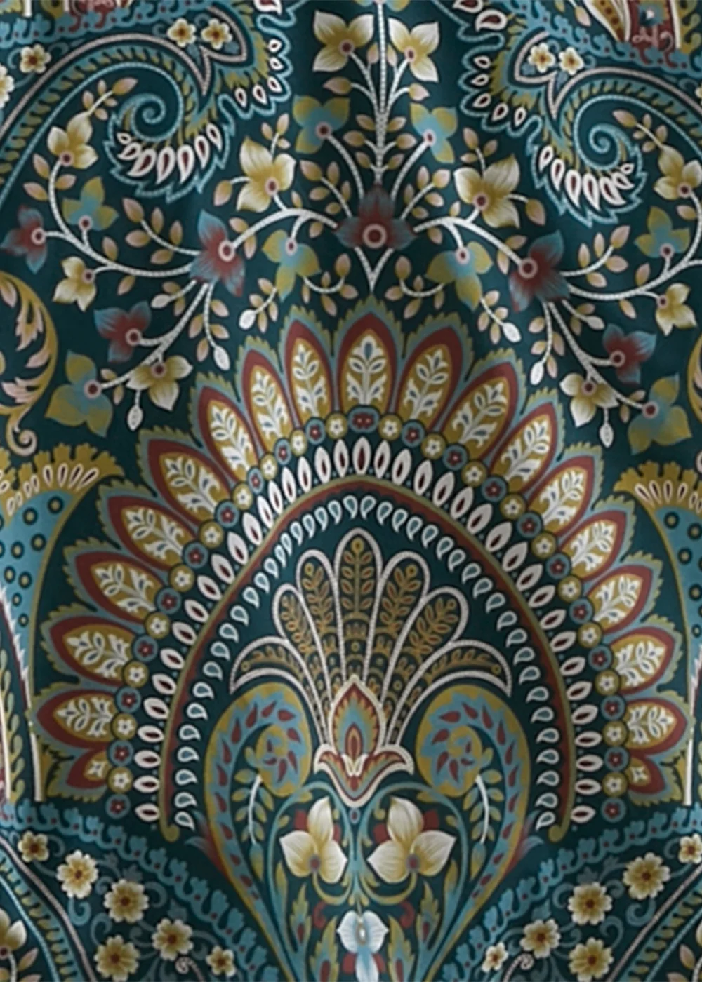 Dreams & Drapes Design Palais Blue Duvet Cover Set - Single Image 3