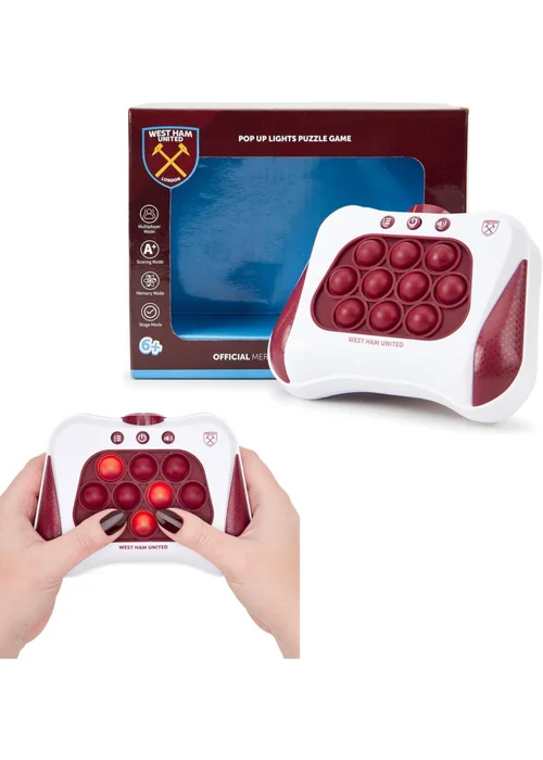West Ham Pop Up Lights Puzzle Game - One Size Image 1